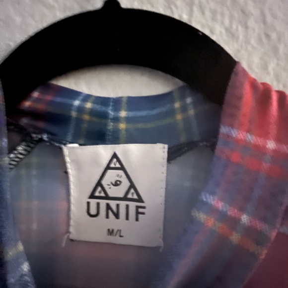 Unif Verse plaid crop top skirt two piece set - Picture 6 of 10